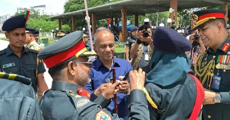 কারারক্ষী ব্যাচের সমাপনী কুচকাওয়াজ অনুষ্ঠানে স্বরাষ্ট্র উপদেষ্টা জাহাঙ্গির আলম চৌধুরী